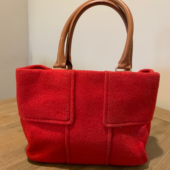 Kate Spade Foxtrot Hill Quinn Wool-Toggle Handbag - Picture 3 of 6